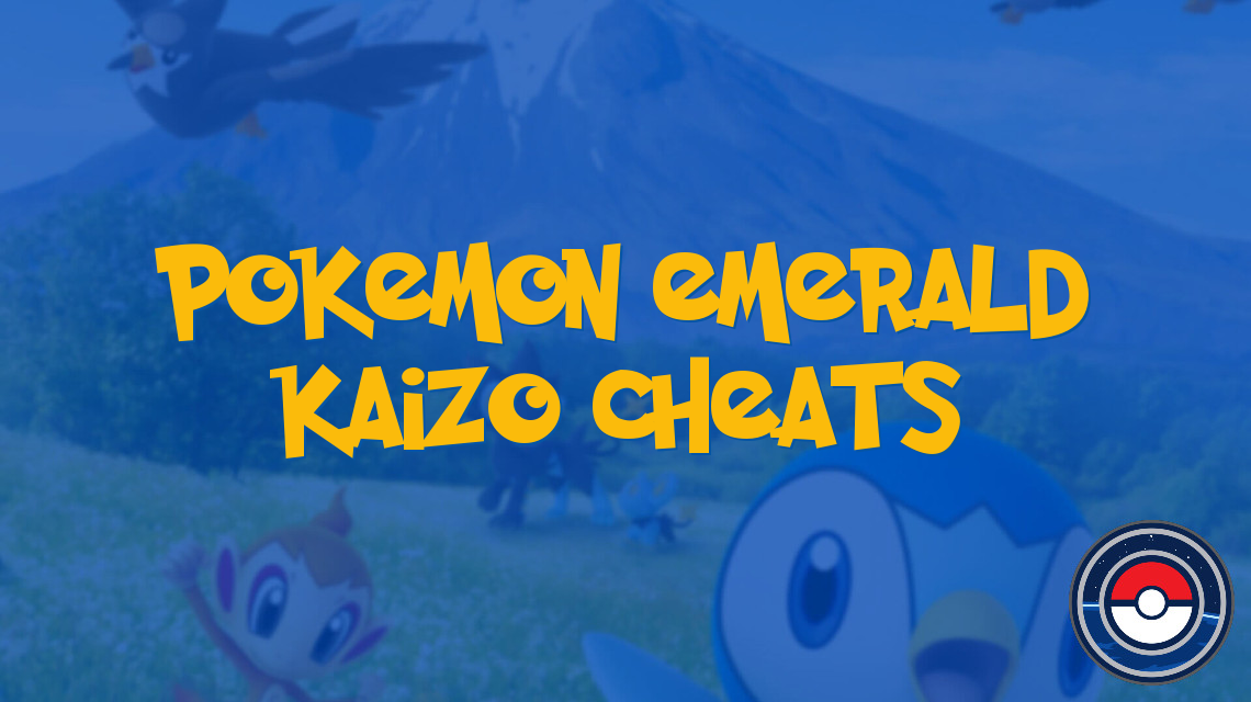 Pokemon Emerald Kaizo Cheats