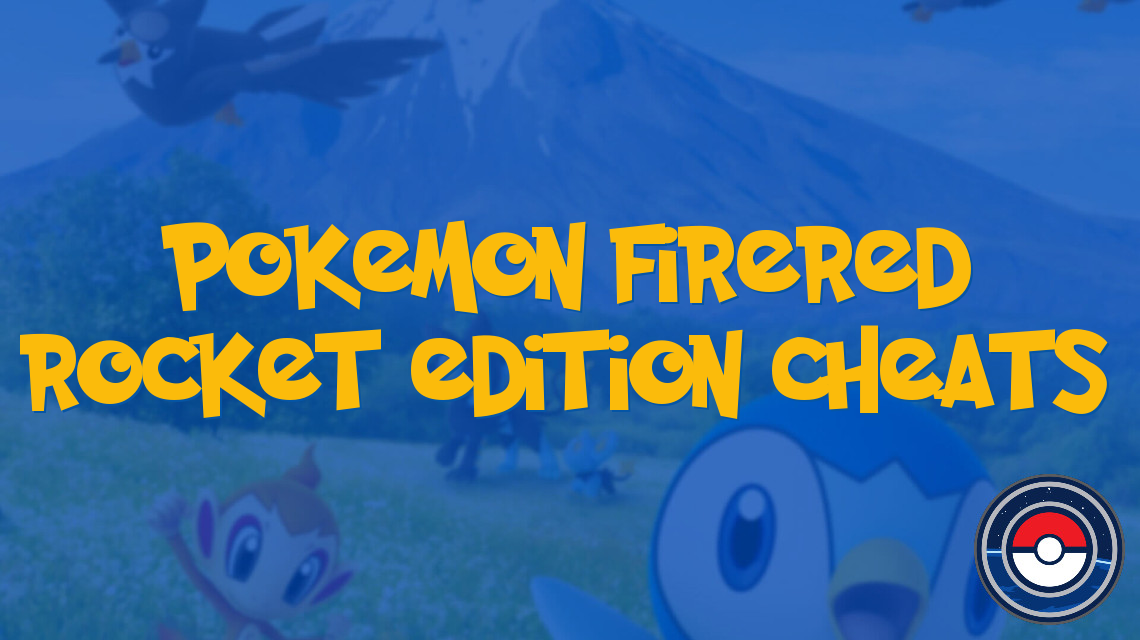 Pokemon Firered Rocket Edition Cheats Pokeindex