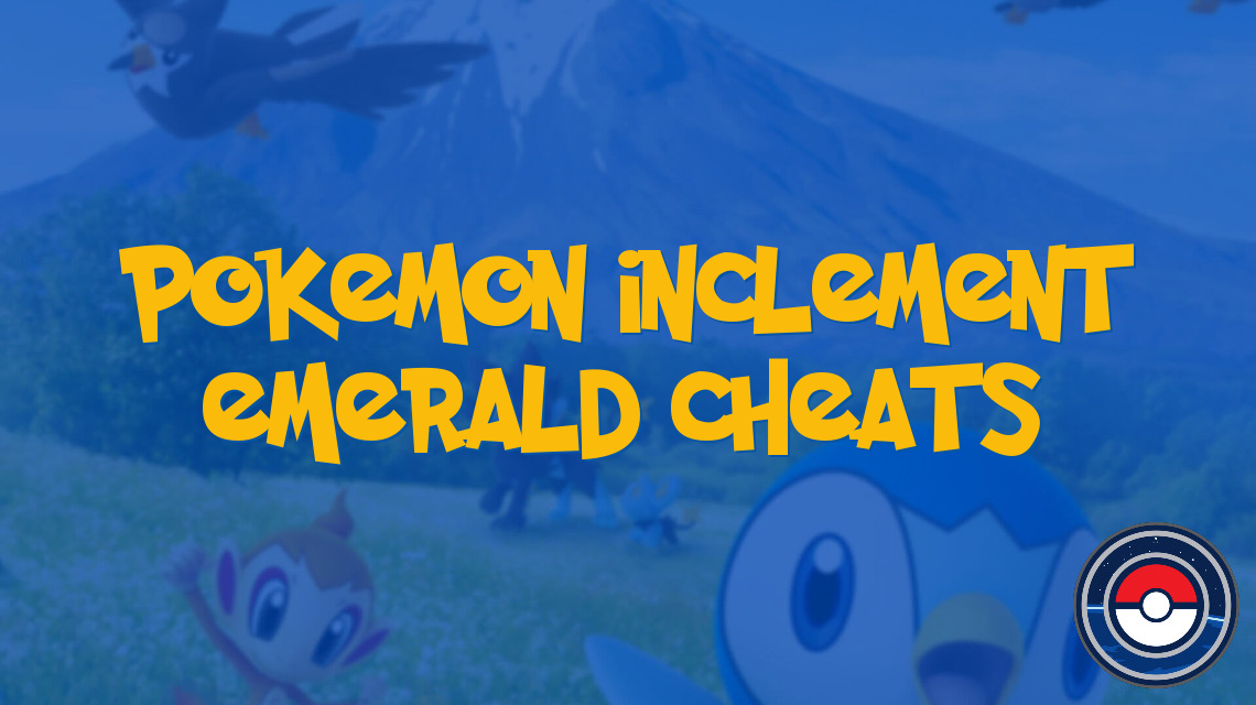 Pokemon Inclement Emerald Cheats