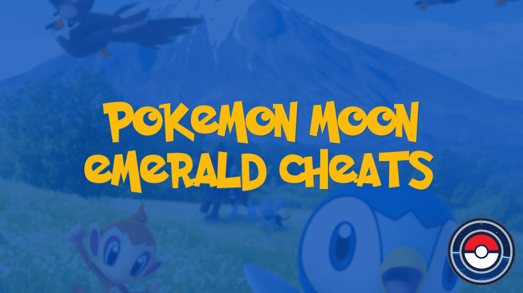 Pokemon Moon Emerald Cheats