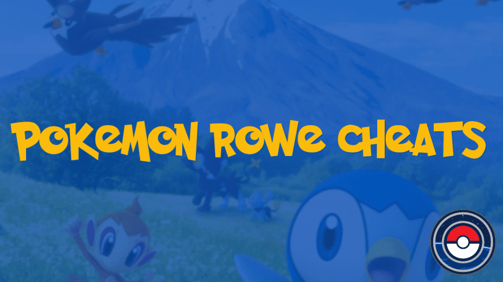 Pokemon ROWE Cheats