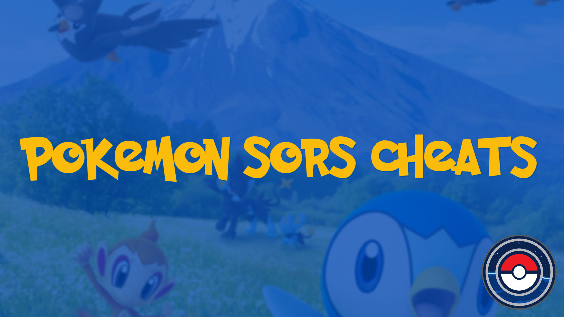 Pokemon SORS Cheats