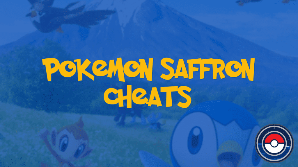 Pokemon Saffron Cheats